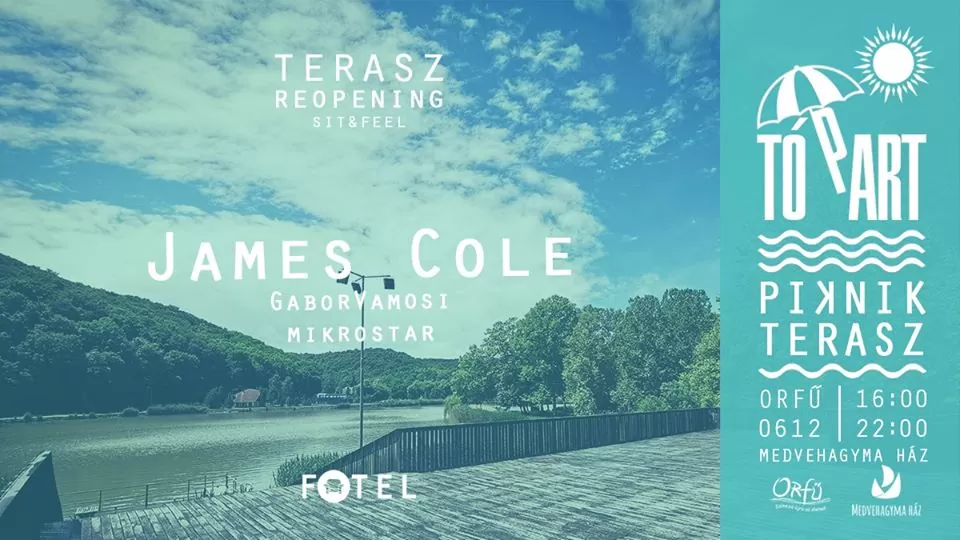 Tópart – Piknik Terasz | Reopening – Sit & Feel